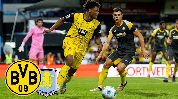 ReLive: BVB - Aston Villa | Testmatch |  🇬🇧 Commentary