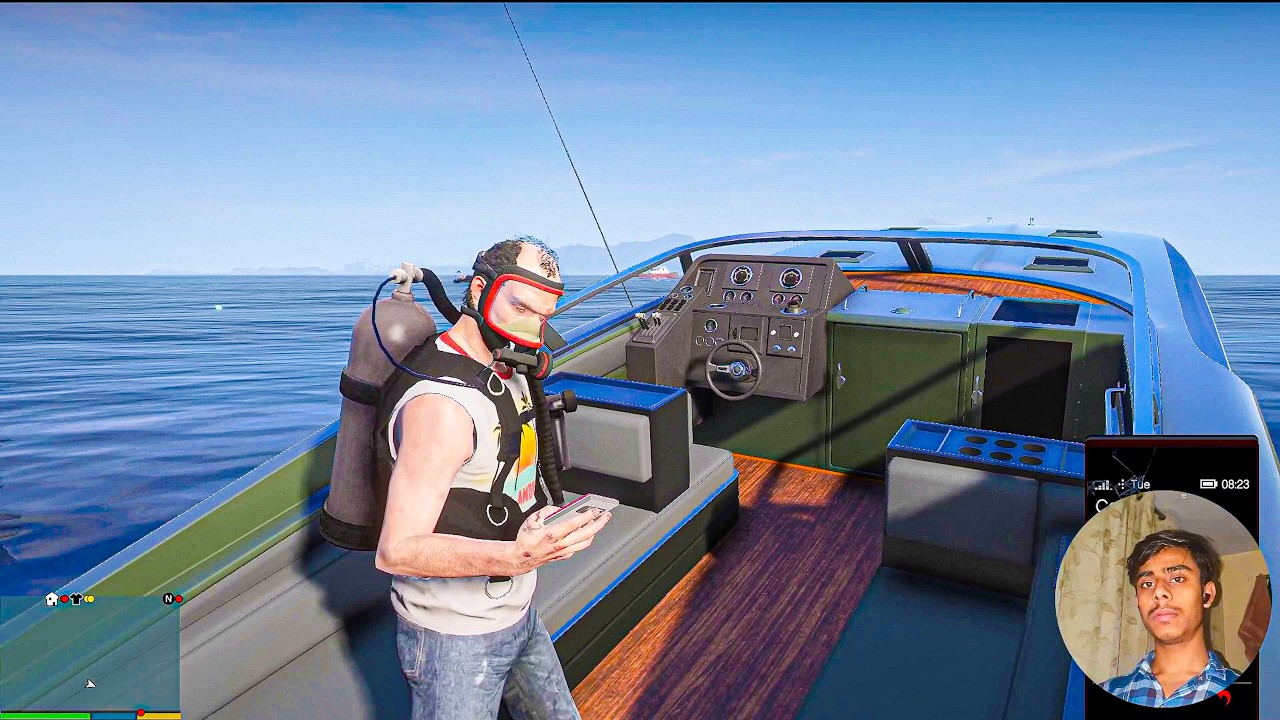 GTA 5 Trevor and Wade Rescue Amanda | EPIC Pirate Ship Shootout (Facecam) | Infinite Play