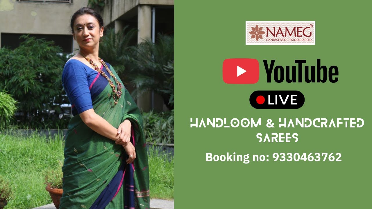 Beautiful handloom & handcrafted sarees