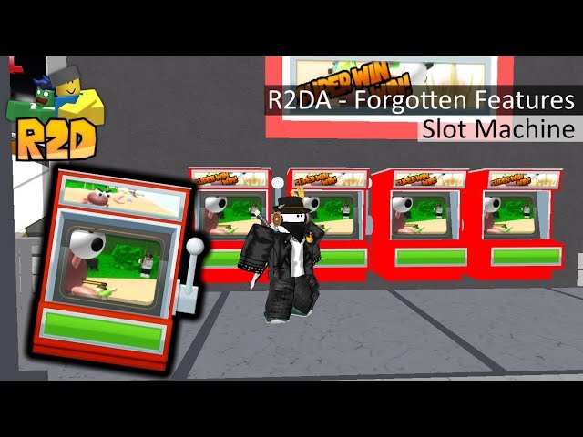 R2da Forgotten Features Slot Machine Youtube - emotes in roblox r2d