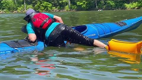 Using the Paddle-Float Stirrup Self-Rescue to Re-enter Your Kayak