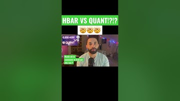 🤯HBAR VS QUANT🤯 #crypto #hbar #quant #shorts