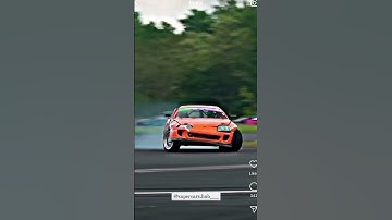 Toyota Supra Scary drift #music #bass #remix #supra #shorts #beats #bassboosted