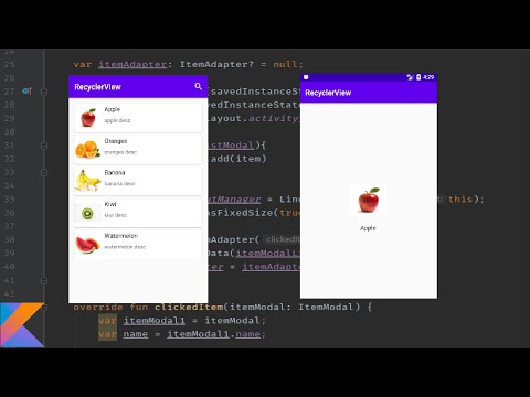 Android Recyclerview With