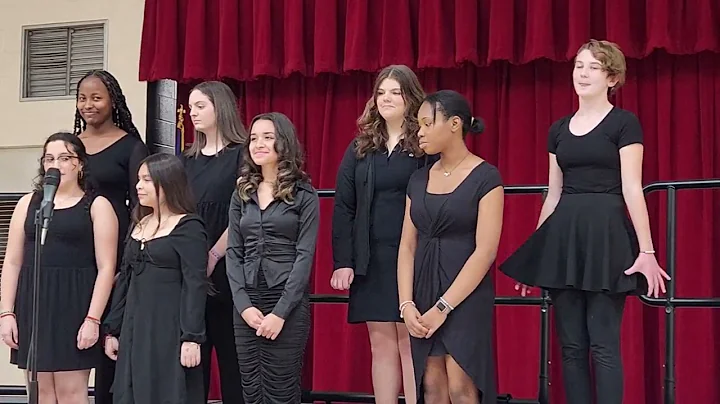 Audrey's 8th Grade Choir, 2022, Set 1