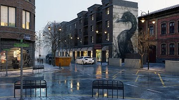 Lumion 11 street animation teaser