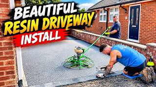 Beautiful Resin Driveway, Jordan Saves The Day & Digger Dave Keeps On Digging