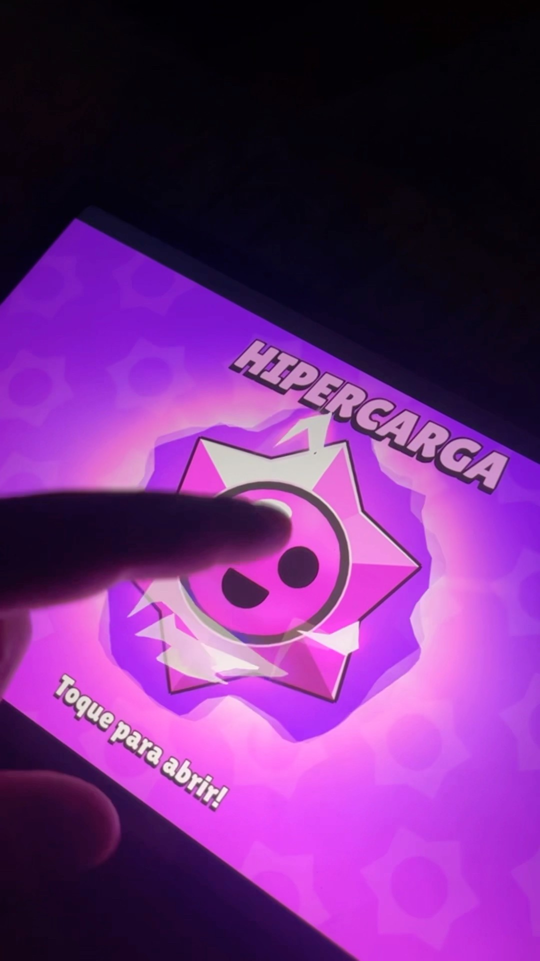 abrindo stardrop de hipercarga no pacote da Jessie sandy