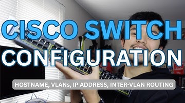 How to Set up a Cisco Switch in 15 MINUTES | CCNA Basics