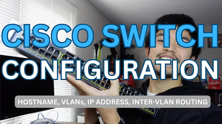 How to Set up a Cisco Switch in 15 MINUTES | CCNA Basics