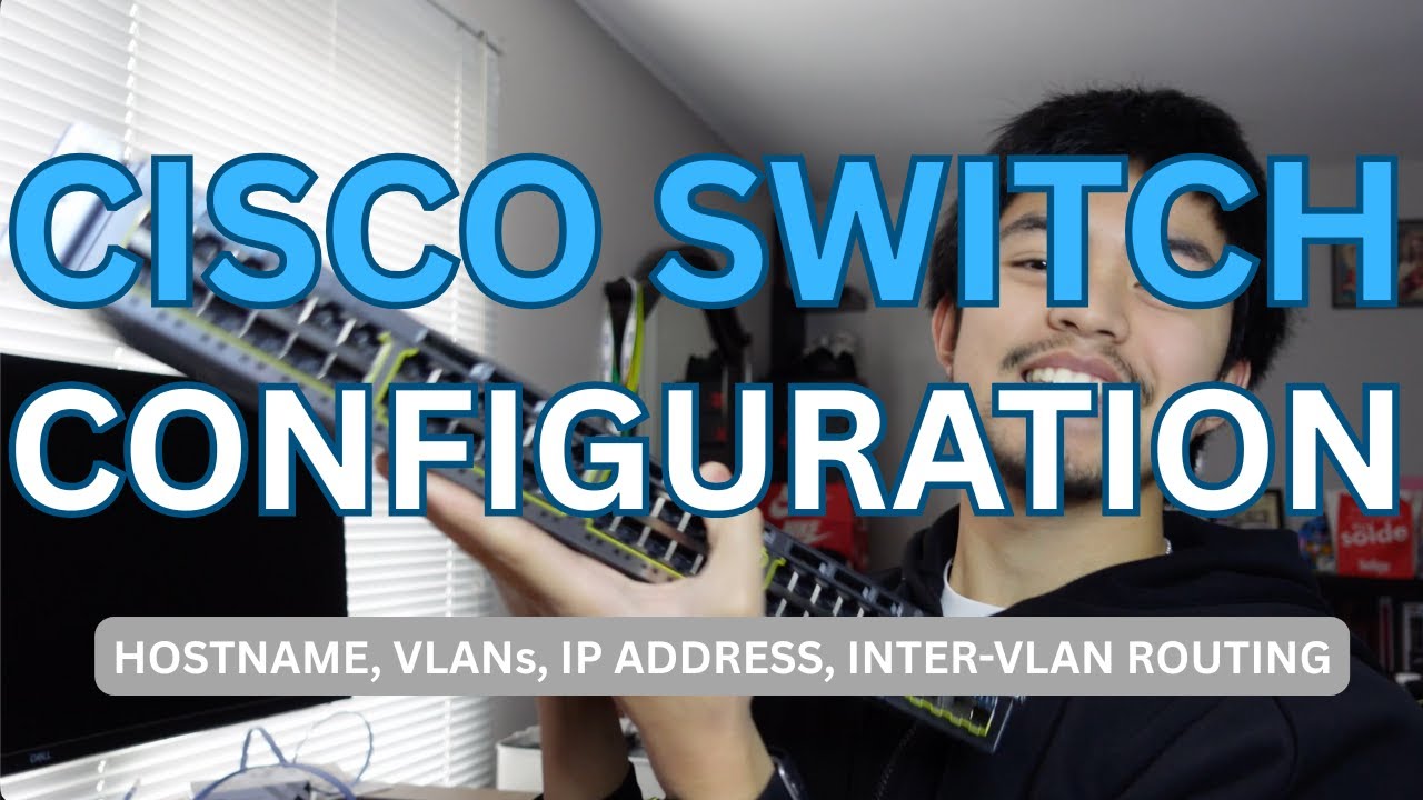 How to Set up a Cisco Switch in 15 MINUTES | CCNA Basics