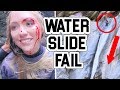 NATURAL WATER SLIDE VS JESS' FACE