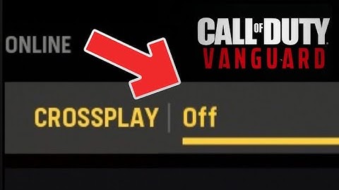 Call of Duty - Vanguard How to DISABLE Crossplay!