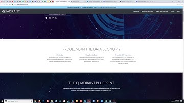Quadrant - A blueprint for mapping decentralized data