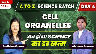 Cell Organelles (कोशिकांग ) | Science | A to Z Batch | By Radhika ma'am