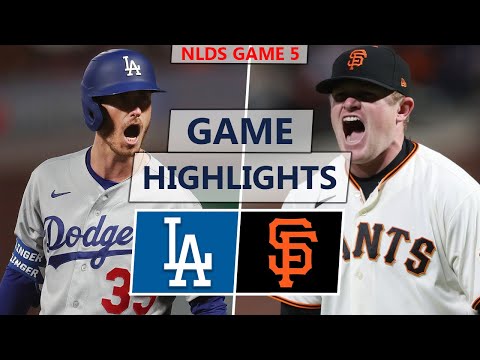 Los Angeles Dodgers vs. San Francisco Giants Highlights