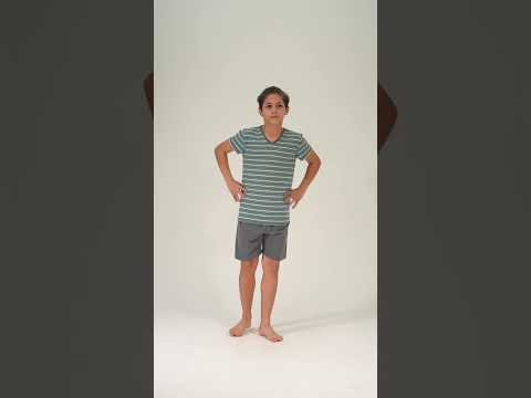 Купить Трикотажний комплект із шортами VIENETTA KIDS 2125520000 в Украина в Lingerie.ua - Одяг для дому та відпочинку, Відео 1