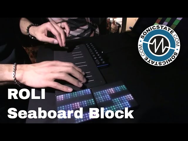 ROLI Seaboard Block - First Look - YouTube