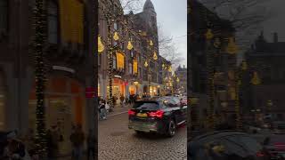 Download Lagu Amsterdam Christmas City Light Festival!💡| 4K Travel Netherlands Relax | Little Happy Travels MP3