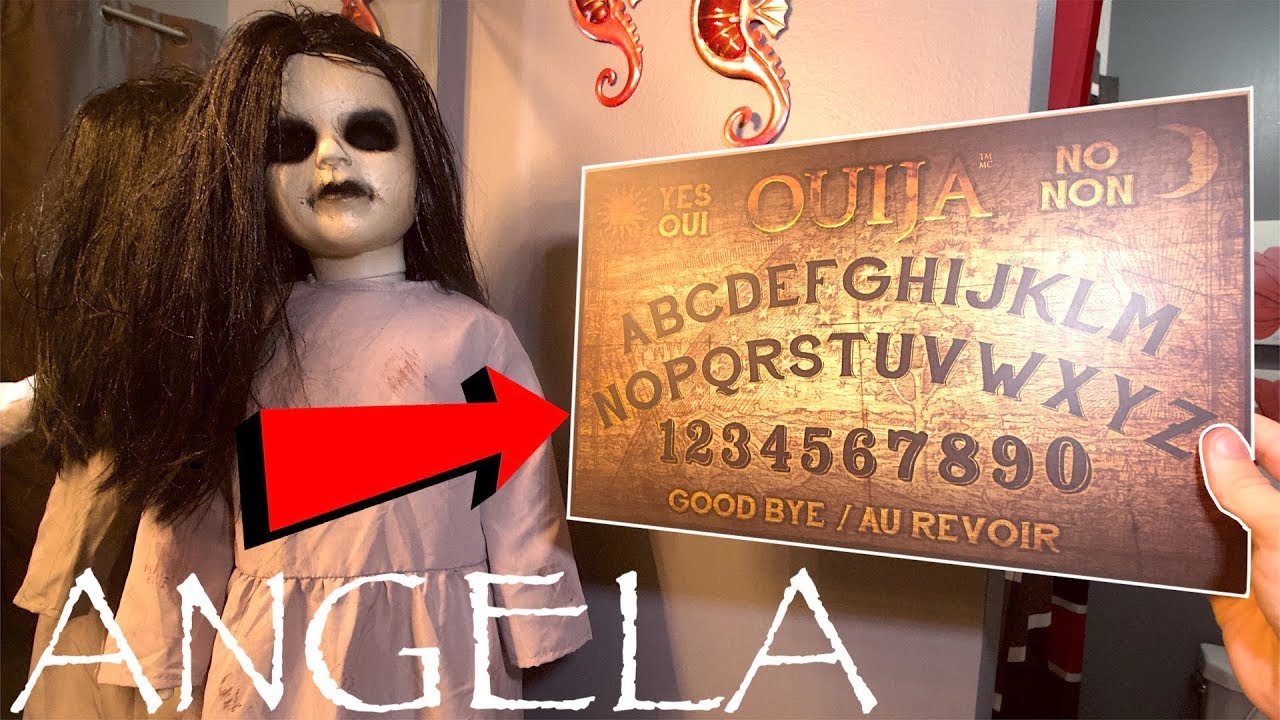 (Scary) Summoning The Possessed Angela Doll on the OUIJA BOARD! - YouTube