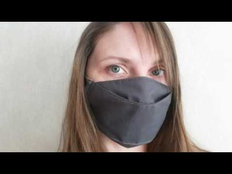 როგორ შევკეროთ პირბადე სახლის პირობებში - ვიდეოგაკვეთილი