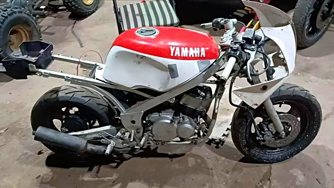 RARE Japanese Mini-Motorcycle. Will It RUN? (Yamaha YSR50) - YouTube