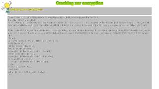 How to : Cracking xor encryption