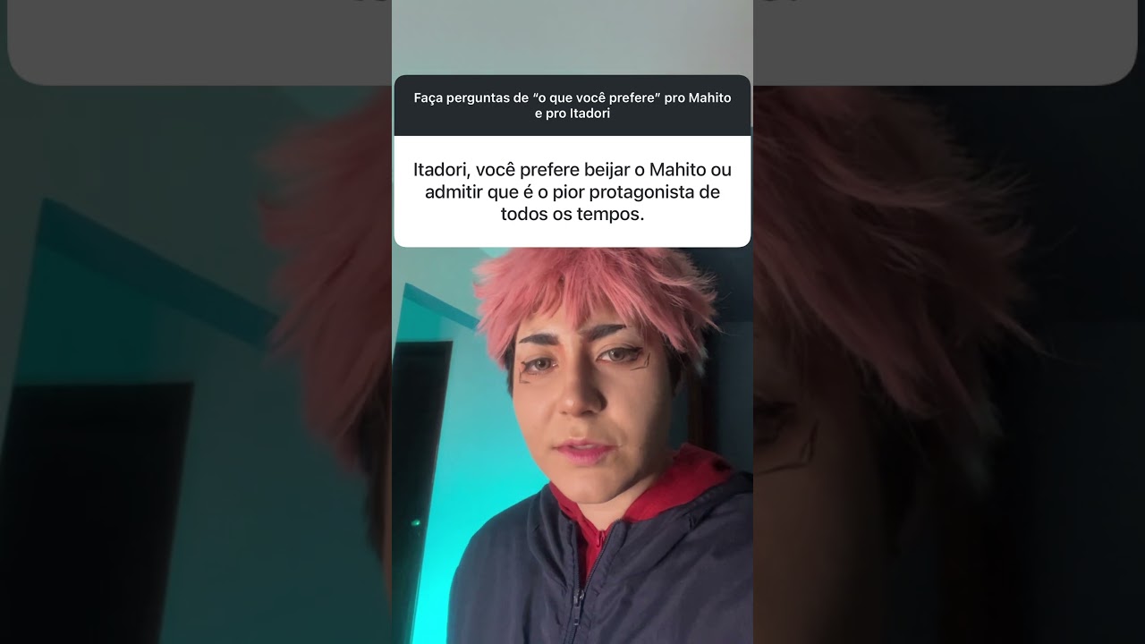 ITADORI E MAHITO RESPONDEM!! #cosplay #jujutsukaisen @Nandalorenzine
