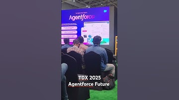 Agentforce || AI || TDX 2025 #salesforce #tdx #sfdc #ai #agentforce #crm
