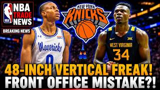 Knicks Target 48-Inch Vertical FREAK To Fix The Frontcourt! Knicks Lose Oscar Tshiebwe!