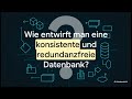 ER-Diagramme: Der Bauplan