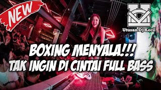 BOXING MENYALA DJ TAK INGIN DI CINTAI TERBARU 2024 FULL BASS