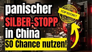 Silber Kollaps durch CHINA beginnt JETZT! Bist du vorbereitet?