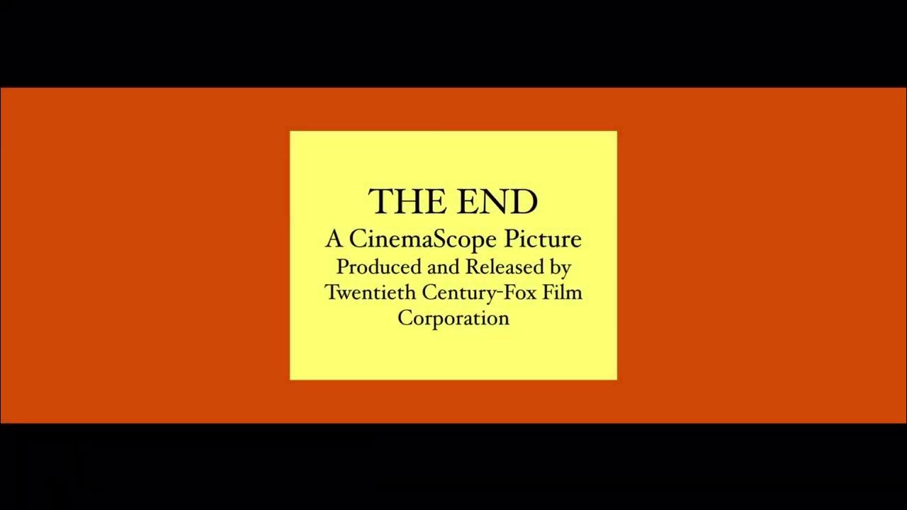 The End/A CinemaScope Picture/Produced and Released by 20th Century-Fox