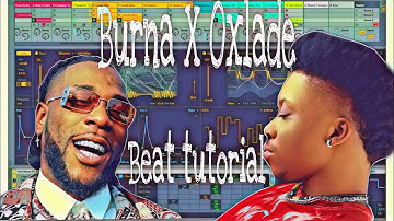 Afro beat tutorial for burna boy/oxlade in 5 minutes. Ableton live/Fl studio tutorial