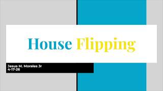 House Flipping Strategy | A Senior Capstone Project