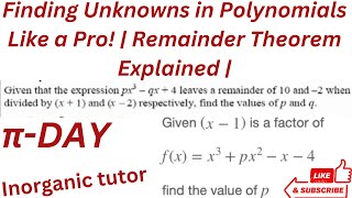 Crack the Code!||Solving for Unknowns in Polynomial Remainders|