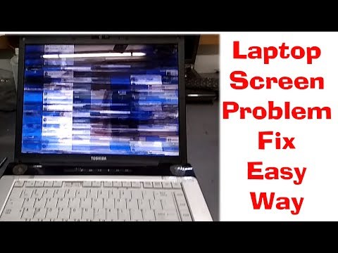 Laptop Screen Problem Fix for Toshiba Sattelite A200-1M5