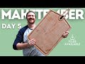 Easy CNC Woodworking Projects- XL Serving Board