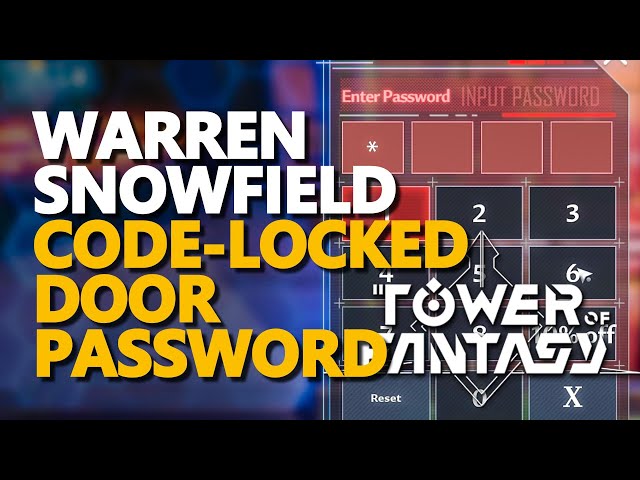 Tower of Fantasy: all codes for doors, barriers, devices and locks [how to  open]