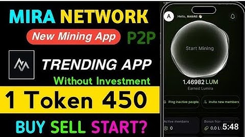 MIRA Network App || Same Like Sidra chain, pi network, fmcpay, MEC, || New mining app 2025