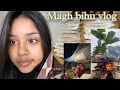 Magh bihu vlog  tanvee dutta  assamese vlog 