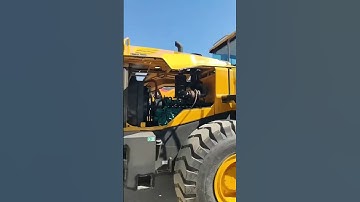 SDLG L958F second hand loader is being tested on site by overseas customers