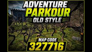 BGMI WOW Adventure Parkour Old Style | Map Code 327716 | Hard Classic Parkour Challenge screenshot 3