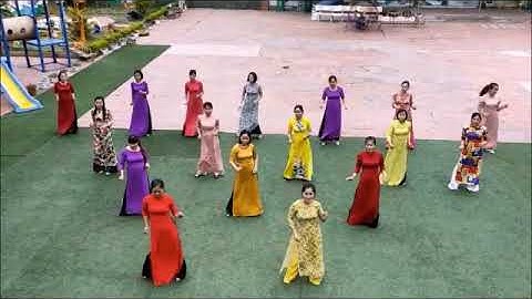 Thể dục giữa giờ - CĐCS Trường MN Hợp Đức: " Khỏe để học tập và lao động".