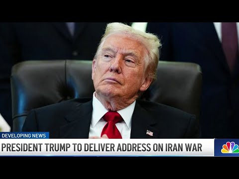 President Trump to address the nation and give an update on the Iran war