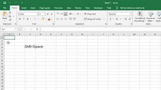How to select column & row in excel | Excel Shortcut Keys