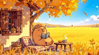 Peace begins within 🌾 Warm Lofi Beats for Relaxing & Studying 🍂 Fall Lofi Vibes screenshot 5