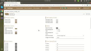 Celebrity Backmate Theme-Color Branding Odoo Wealth