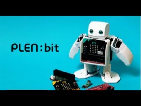 PLEN:bit : Sensor controlled Robot using the micro:bit